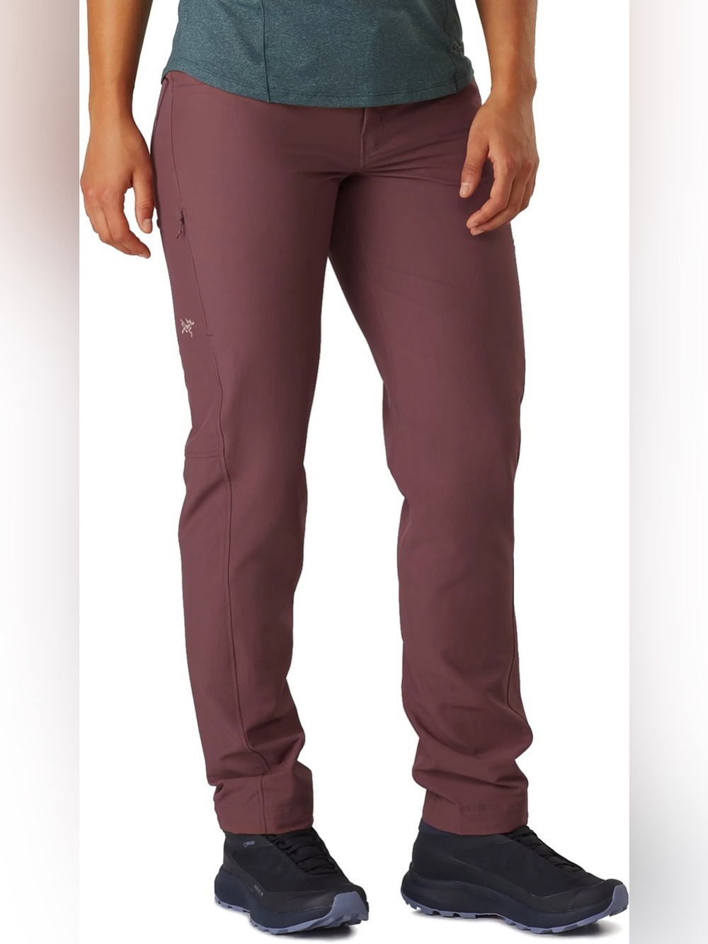 Arcteryx Women’s Creston AR Trouser Bottoms Double Weave Fabric Outdoors Hiking